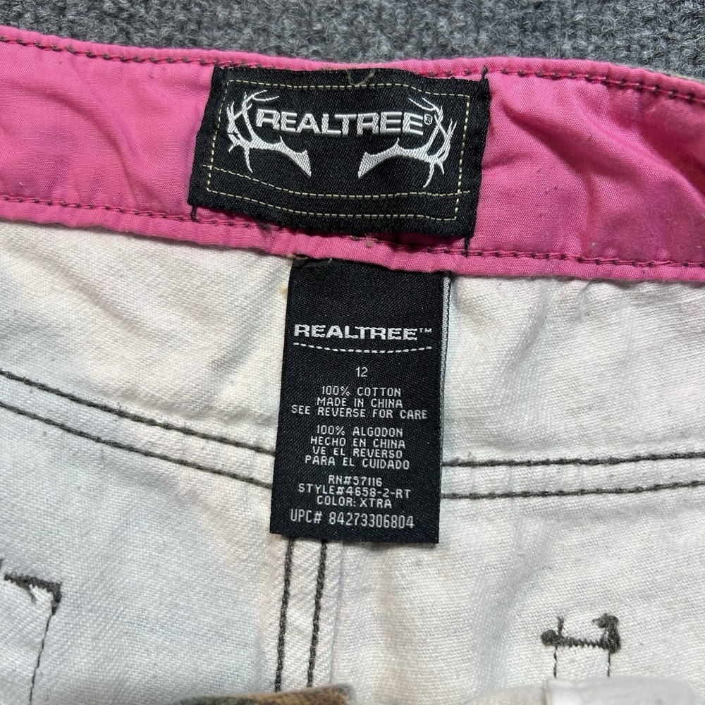Woman's Realtree Pants Size 12 Hunting Camo Pink Girl Nature - Picture 11 of 15